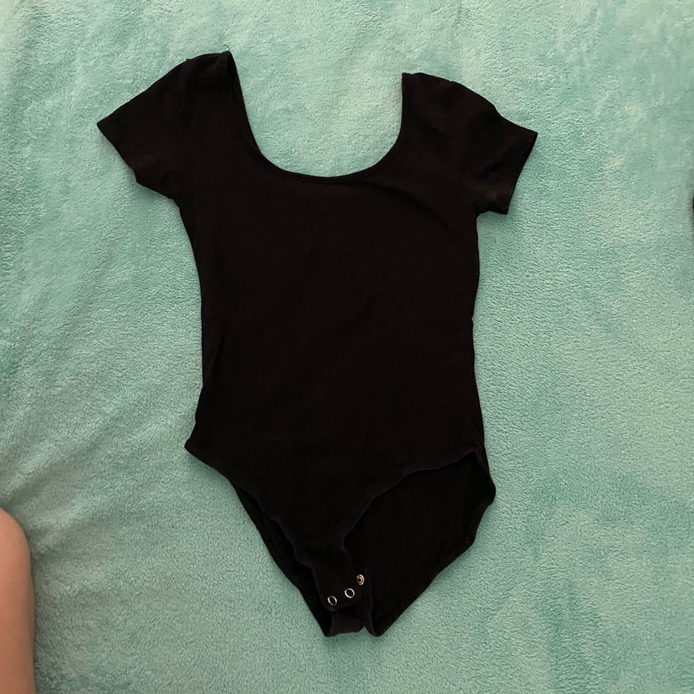 Black one piece t-shirt